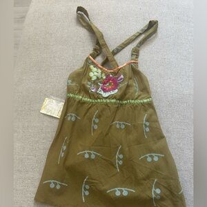 Free people Floral Embroidered top